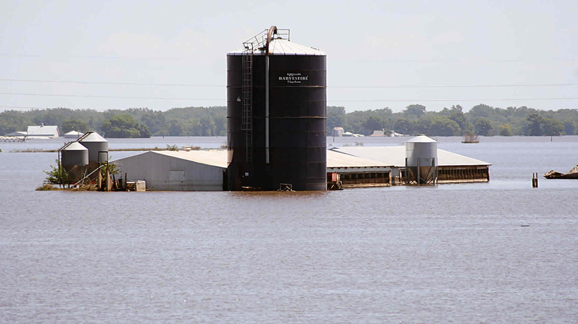 flooded farms